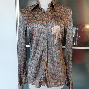 Vintage 70s NikNik blouse